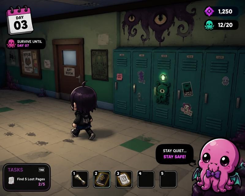 Lovecraft Locker 探索场景 资料图